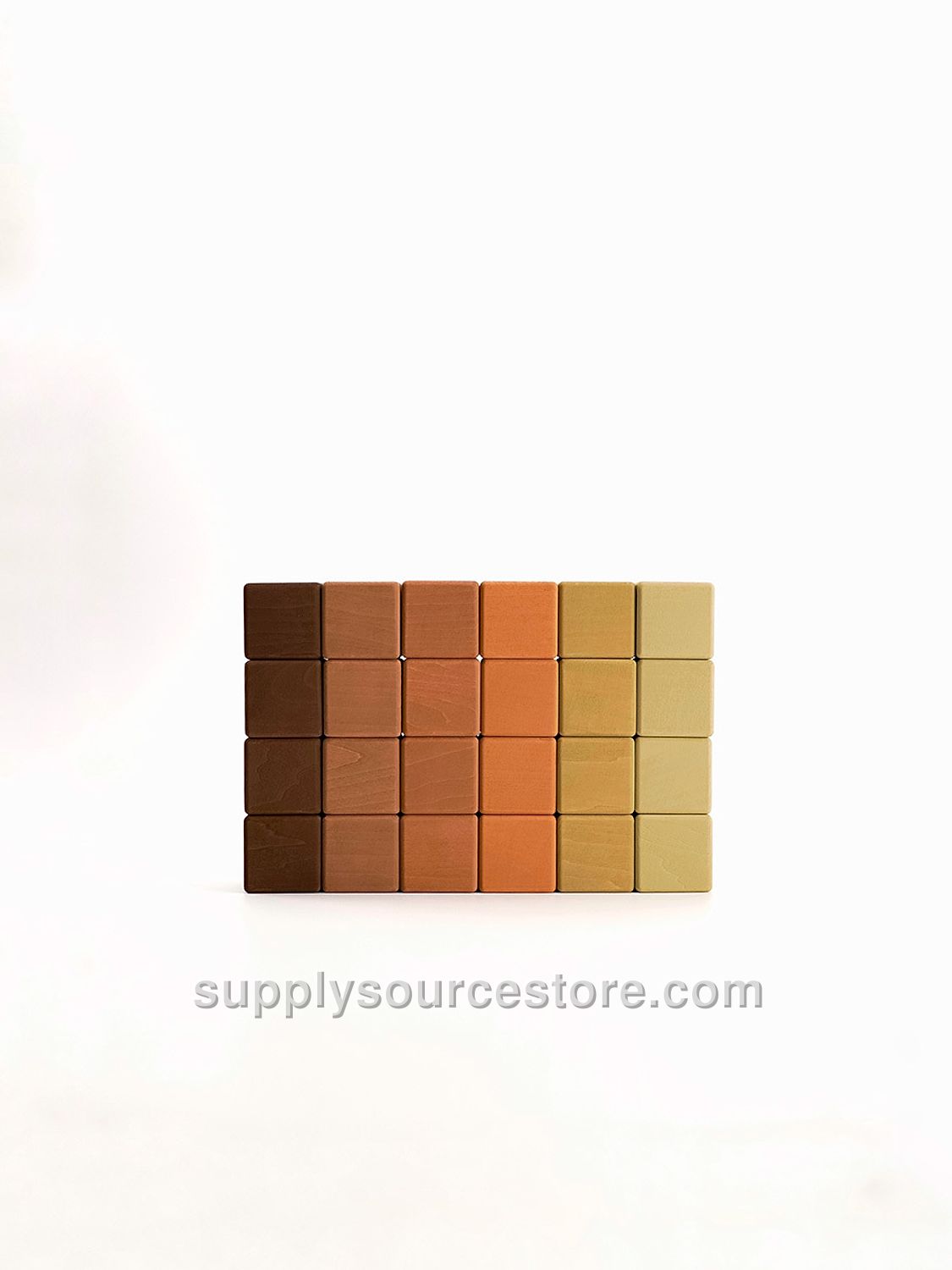Wooden blocks set / Olive