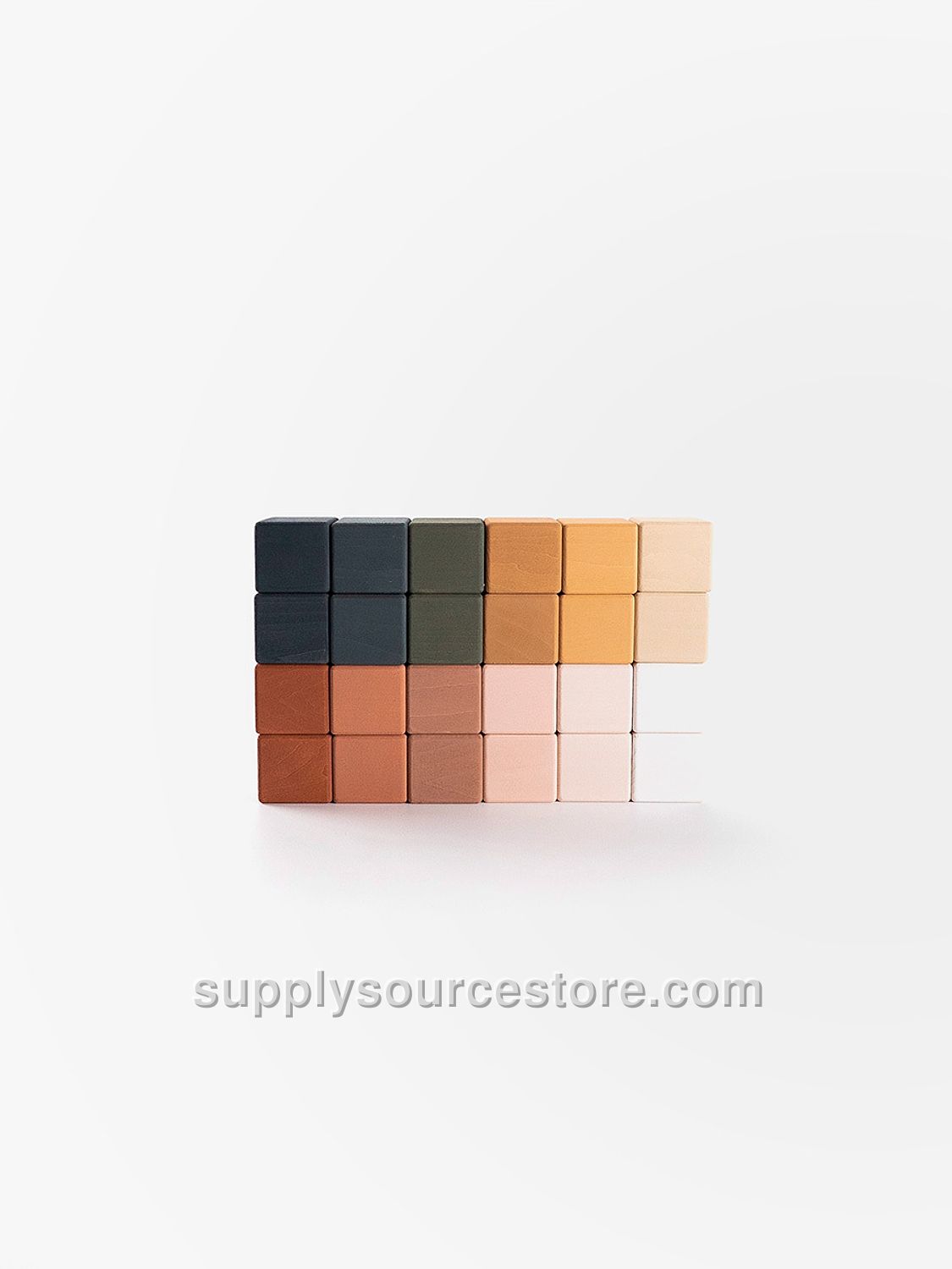 Wooden blocks set / Green