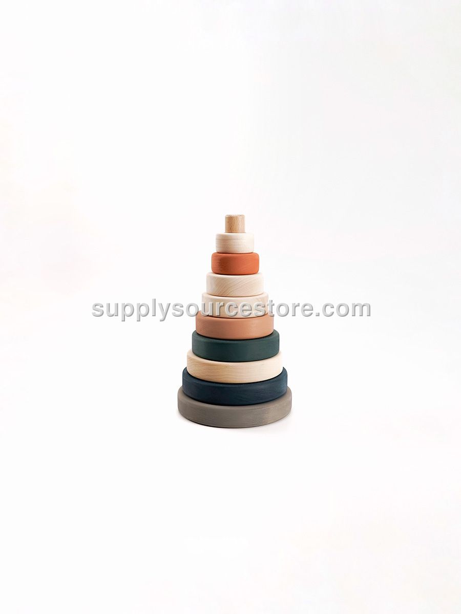 Toy ring stacker / Terracotta