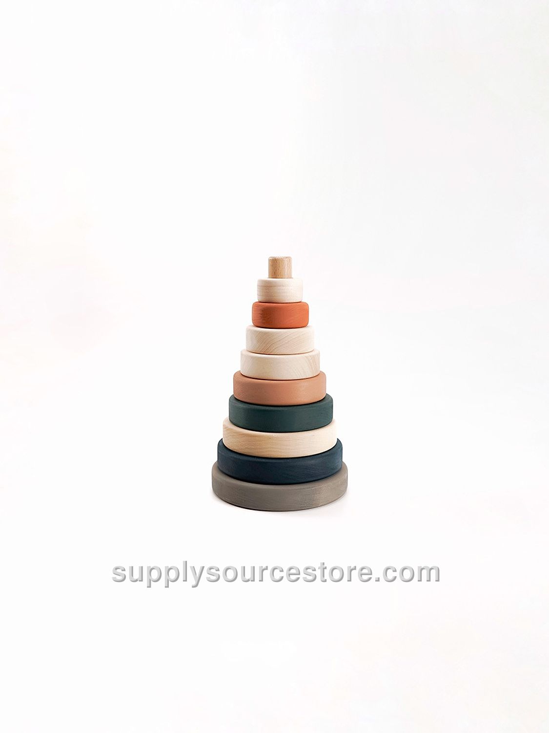 Toy ring stacker / Terracotta