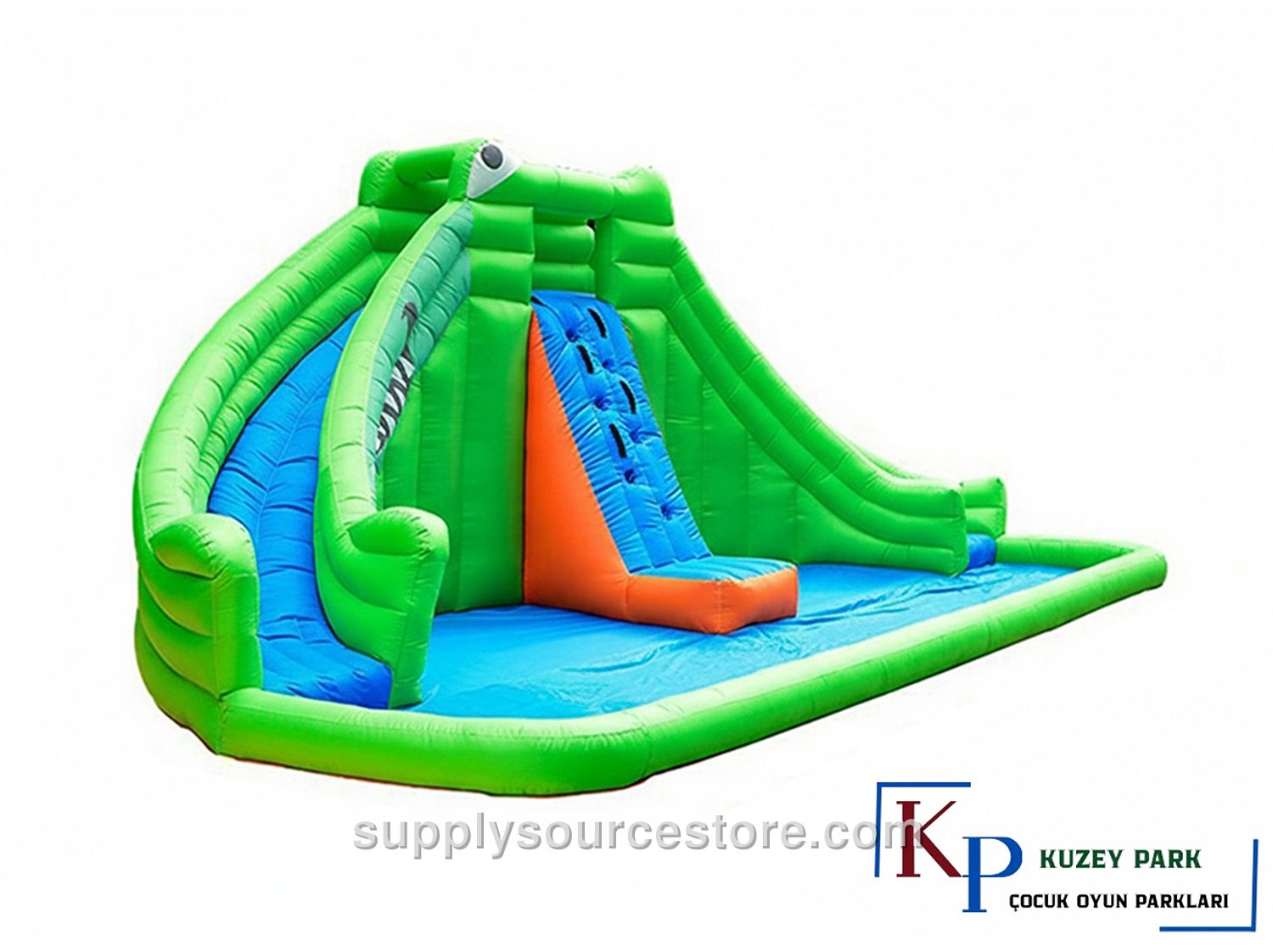 Inflatable Playground (Safari Double Water Slide)