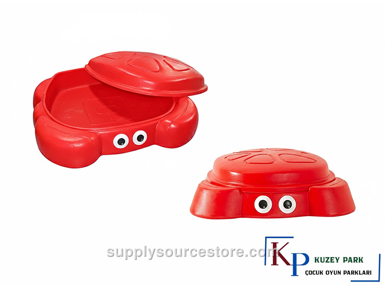 Crab Lid Sand Box