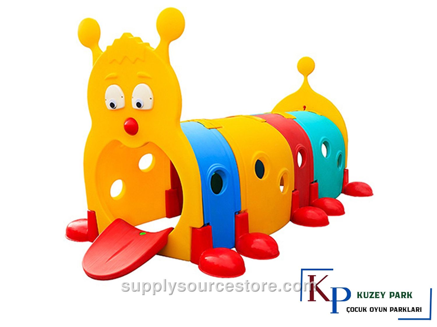 Caterpillar Play Tunnel Four-Section