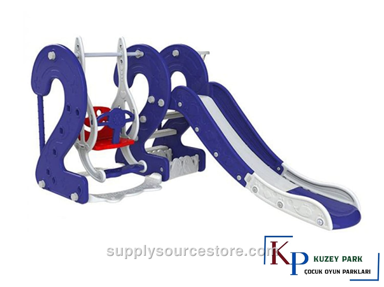 Numbered Pot (22) Slide Swing Set