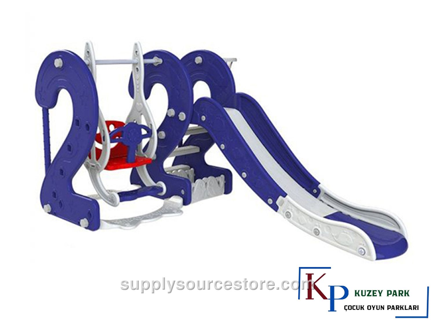 Number 22 Pot Slide Swing Set