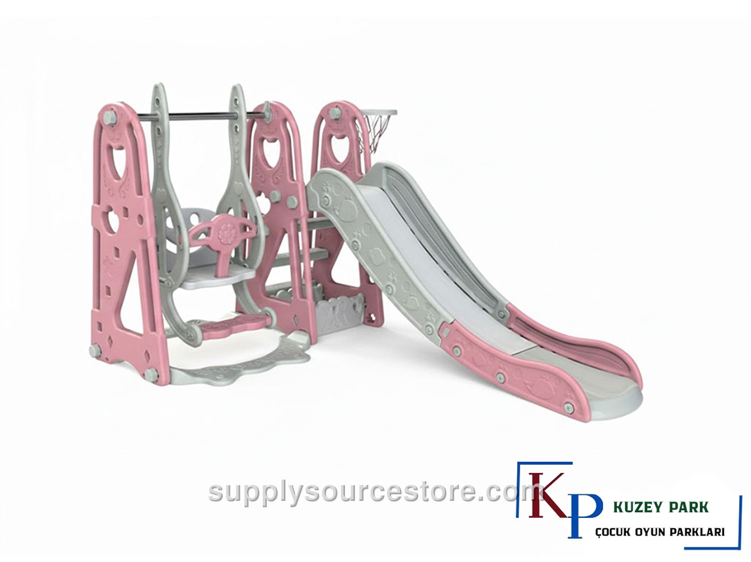 Happy Potal Swing and Slide Set
