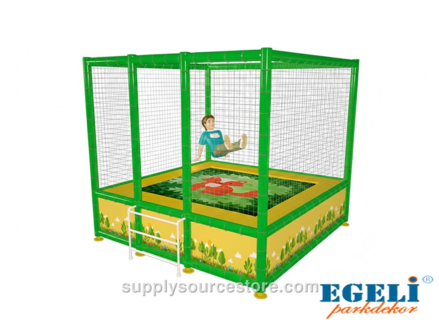 Trampoline (Mesh Protected) 260×305 cm (102 x 120 in)