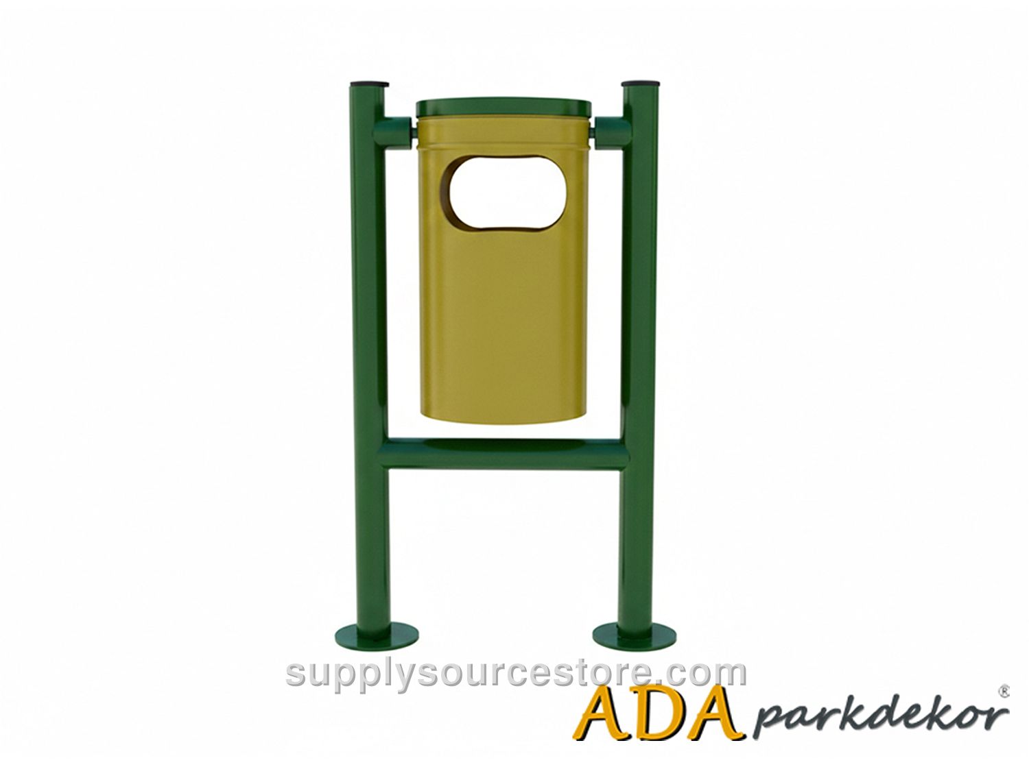 Outdoor Metal Litter Bin