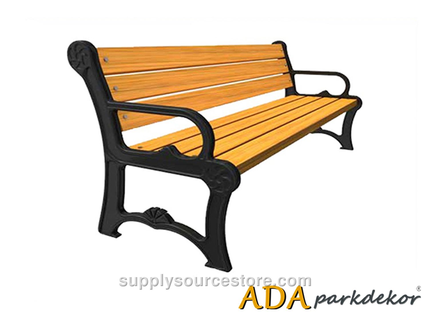 Cast Iron Foot Bench 145x40x80