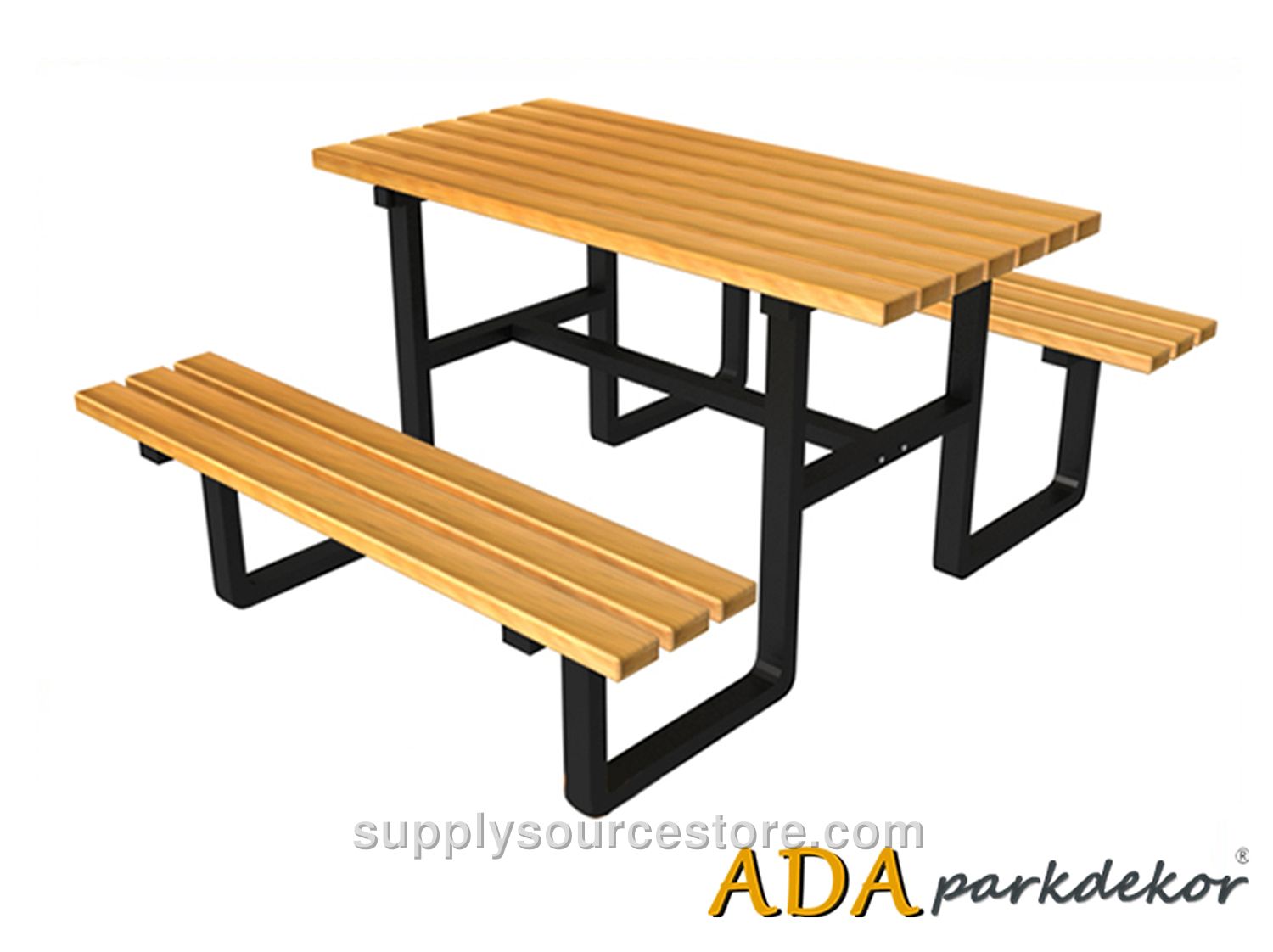 70505 Picnic Table (Metal Legs) 145(L)x182(W)x75(H)
