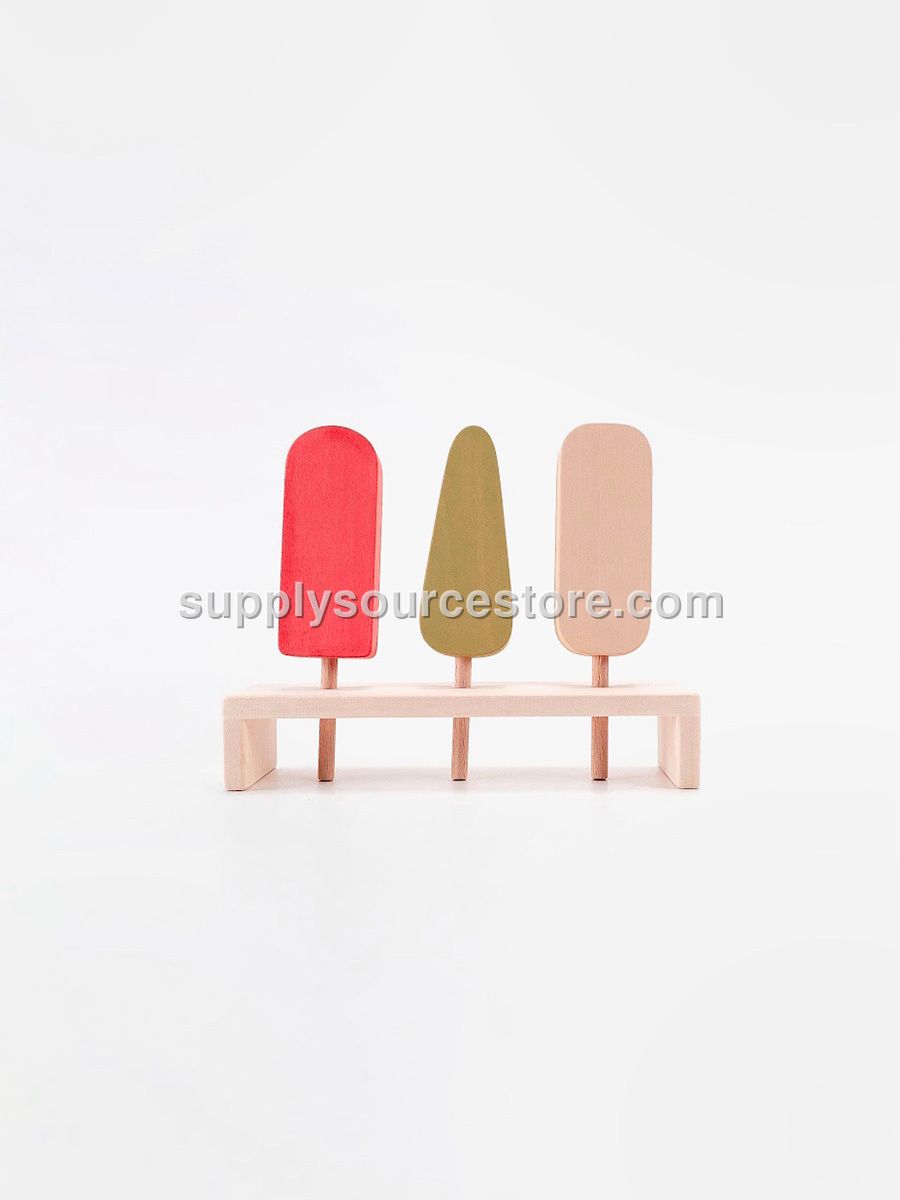 Ice cream bars / Vanilla, Melon and Watermelon
