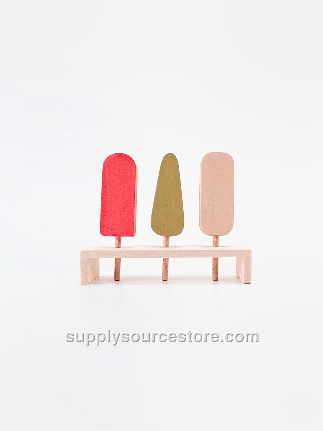 Ice cream bars / Vanilla, Melon and Watermelon