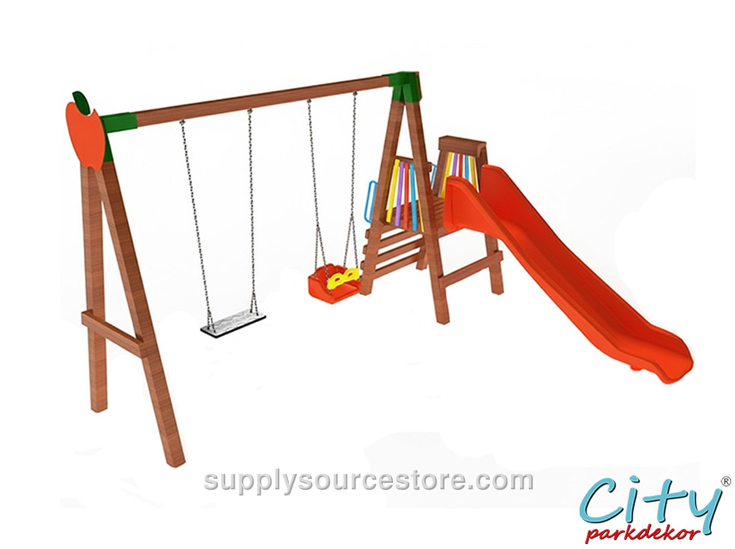 30672 Dual Swing Slide Set