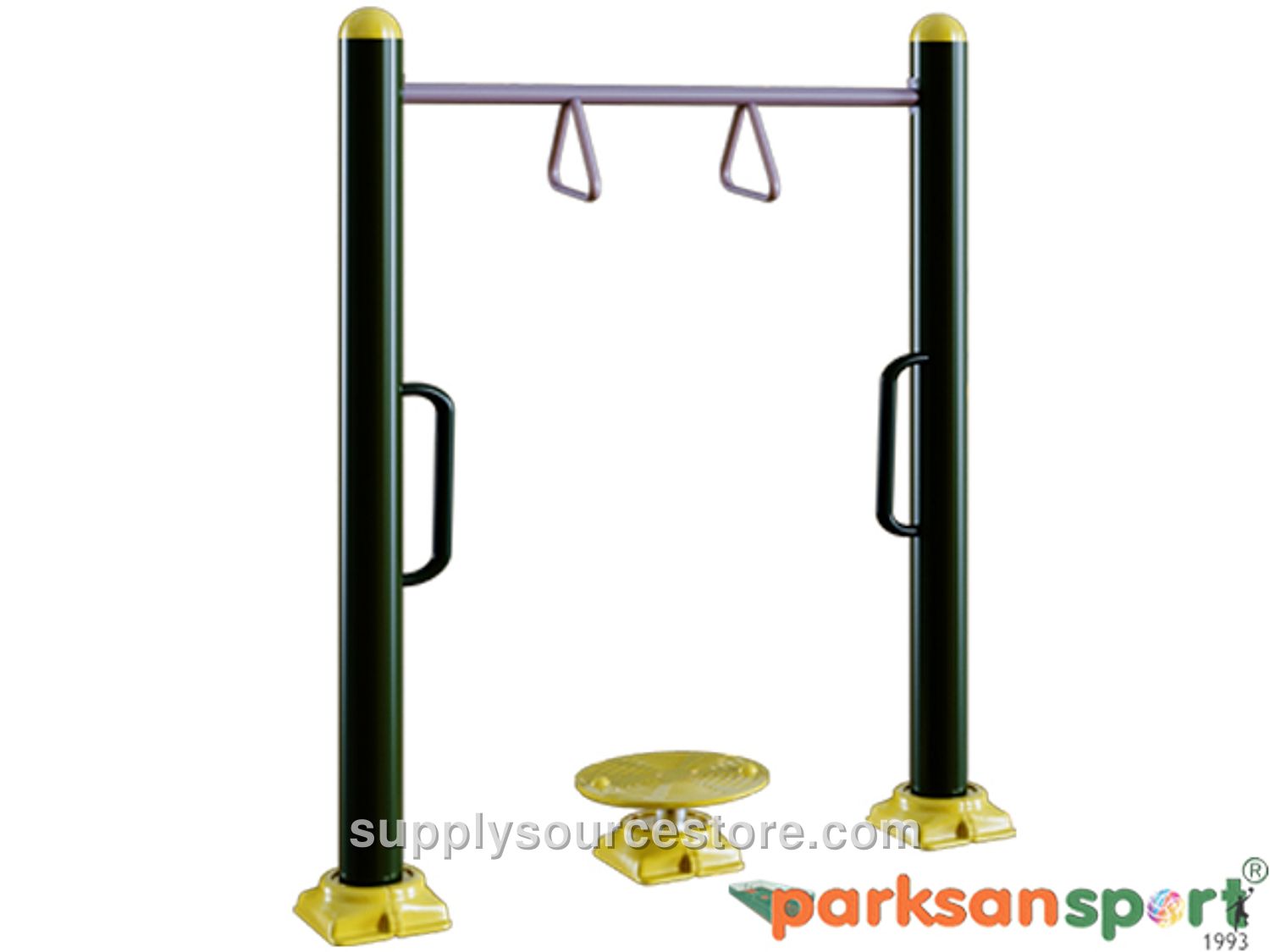 Standing Back Stretch Pull-Up Bar