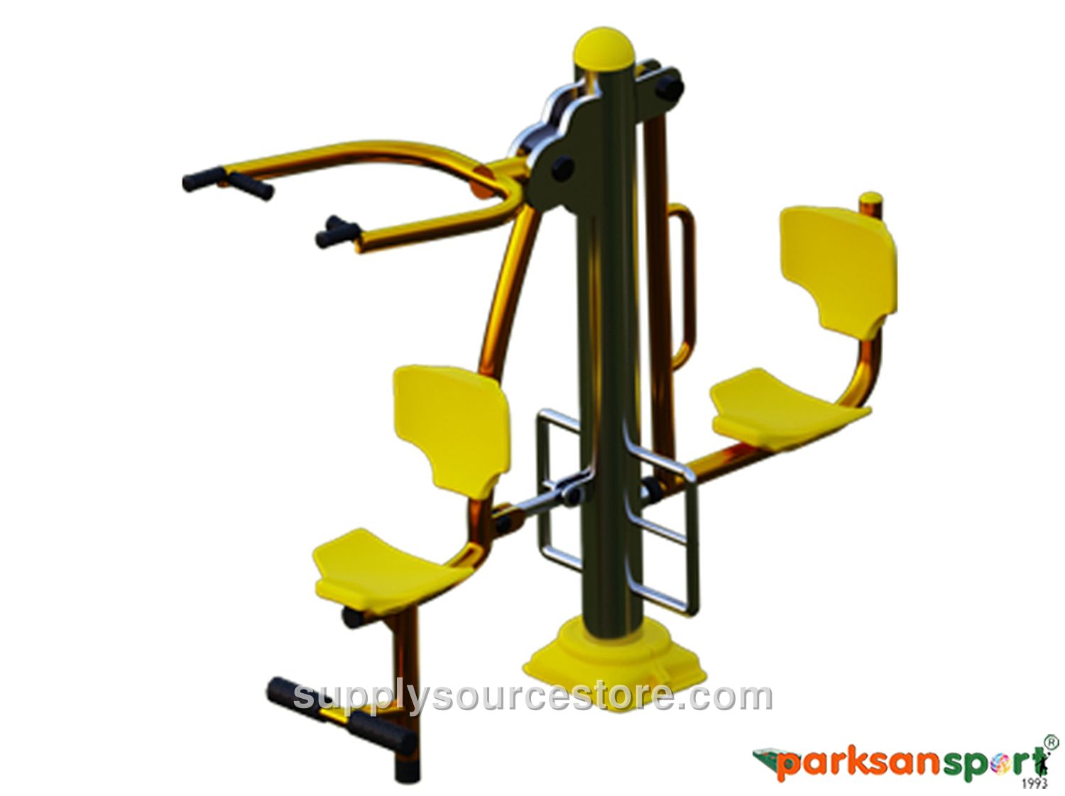 Leg Press & Shoulder Chest Development Outdoor Fitness Equipment