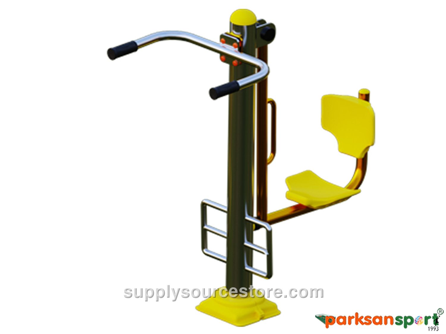 Leg Press and Pull‑Up Bar Outdoor Fitness Equipment