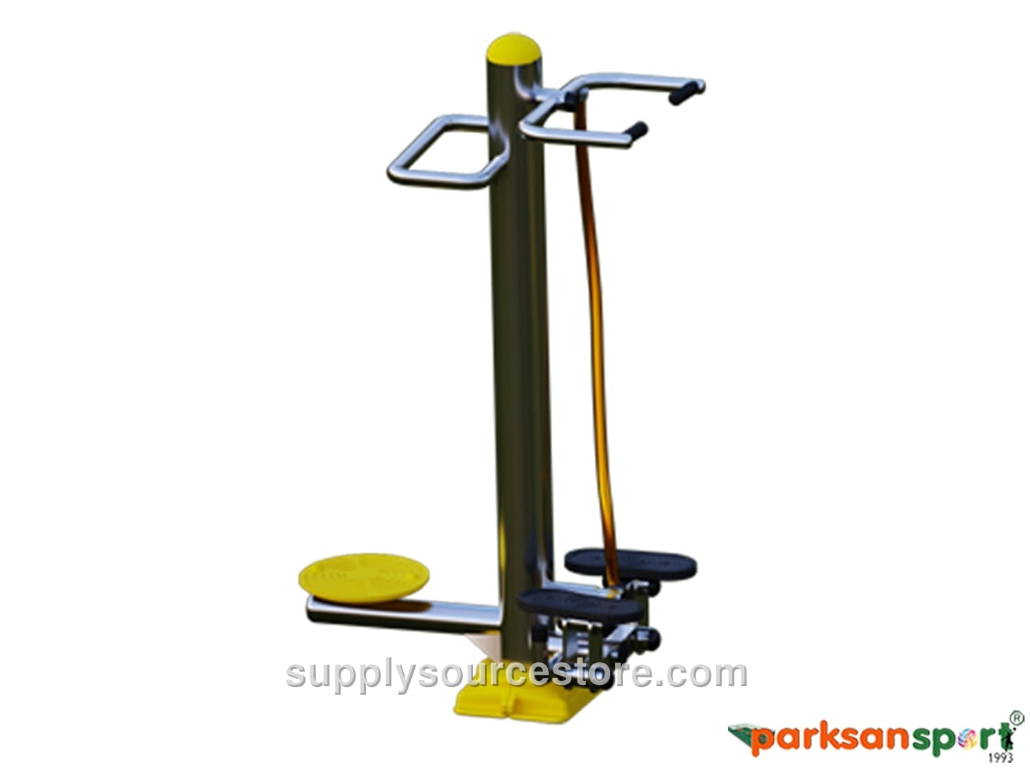 Standing Lower Back Stretch and Step Machine