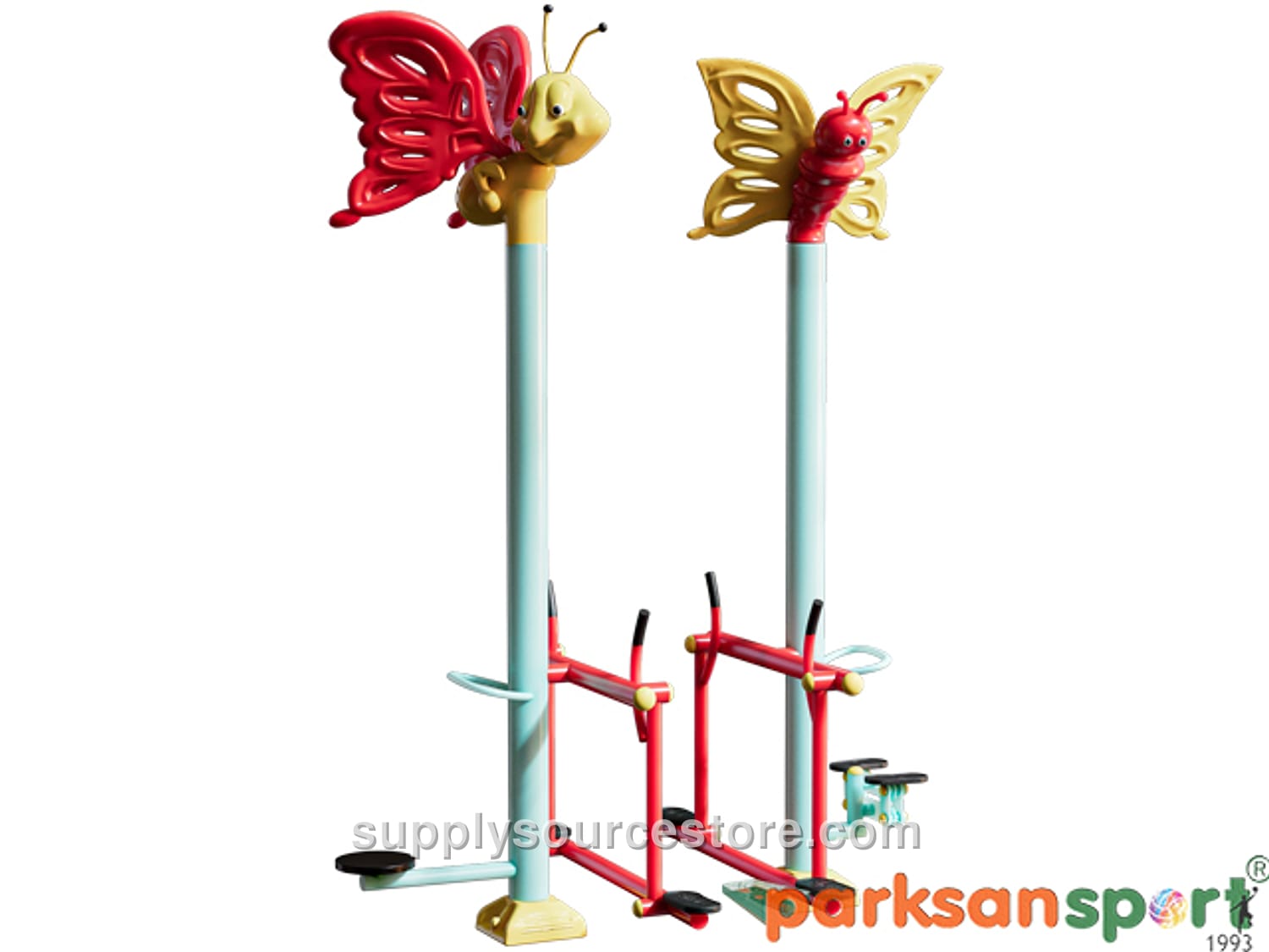 Children's Outdoor Fitness Equipment 4-Piece Set