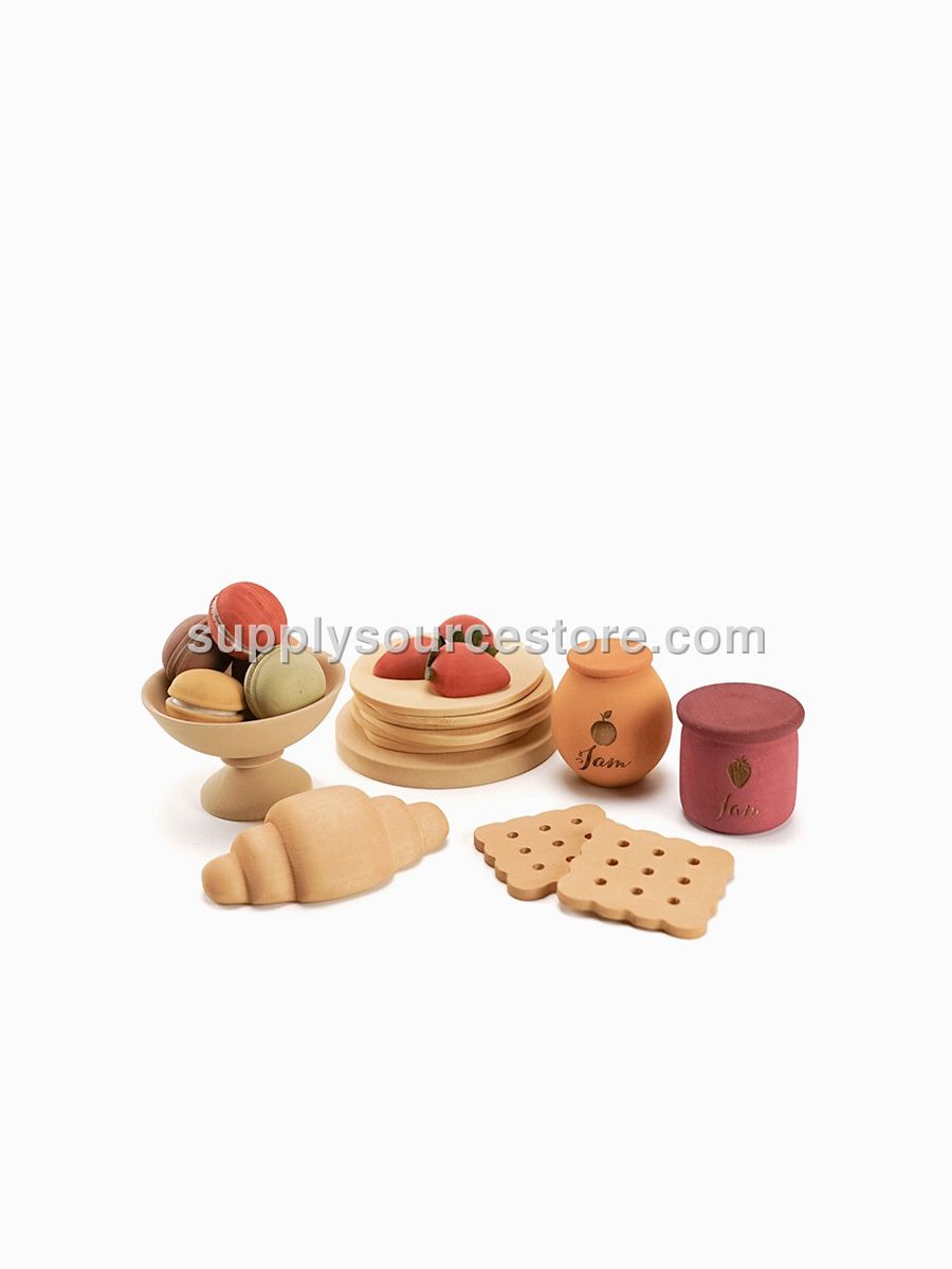 Wooden Play Food Set | Desserts