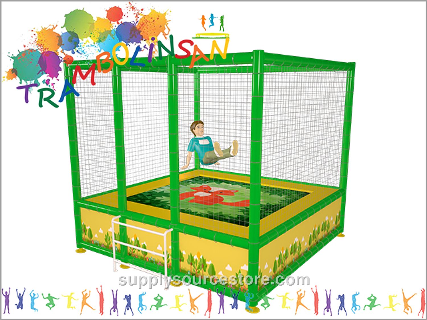 Trampoline (Mesh Guard) 260×305 cm (102 x 120 in)