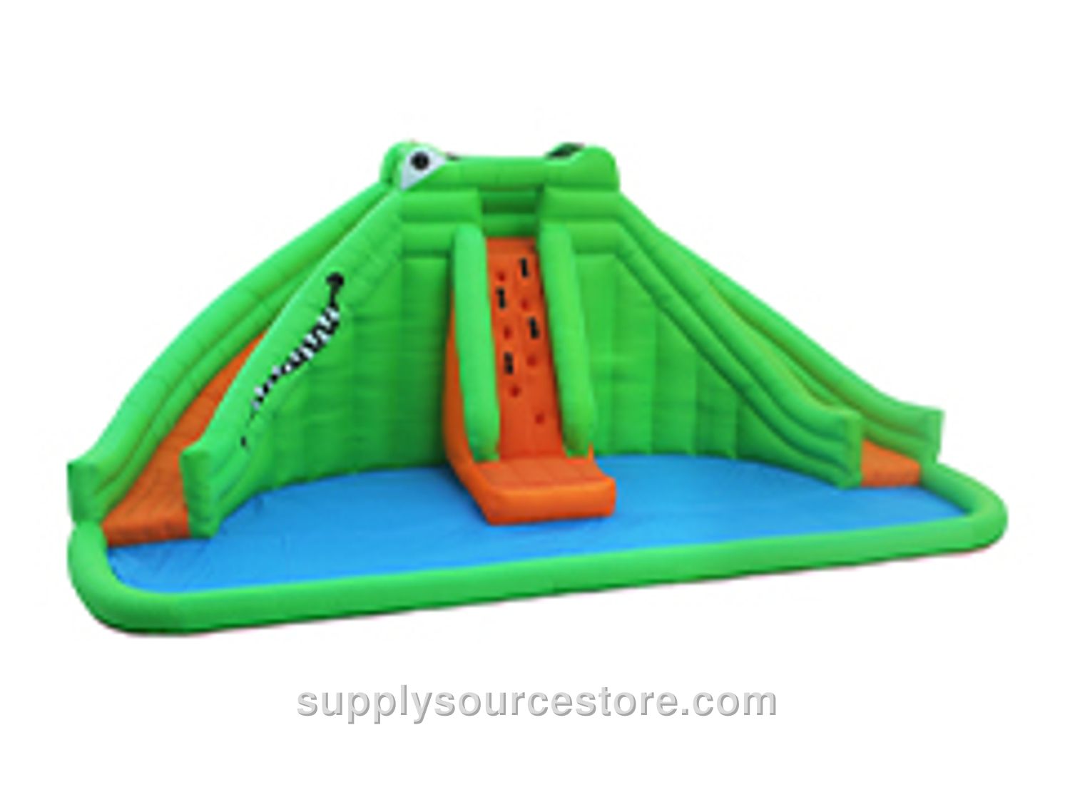 Inflatable Safari Double Water Slide Playground