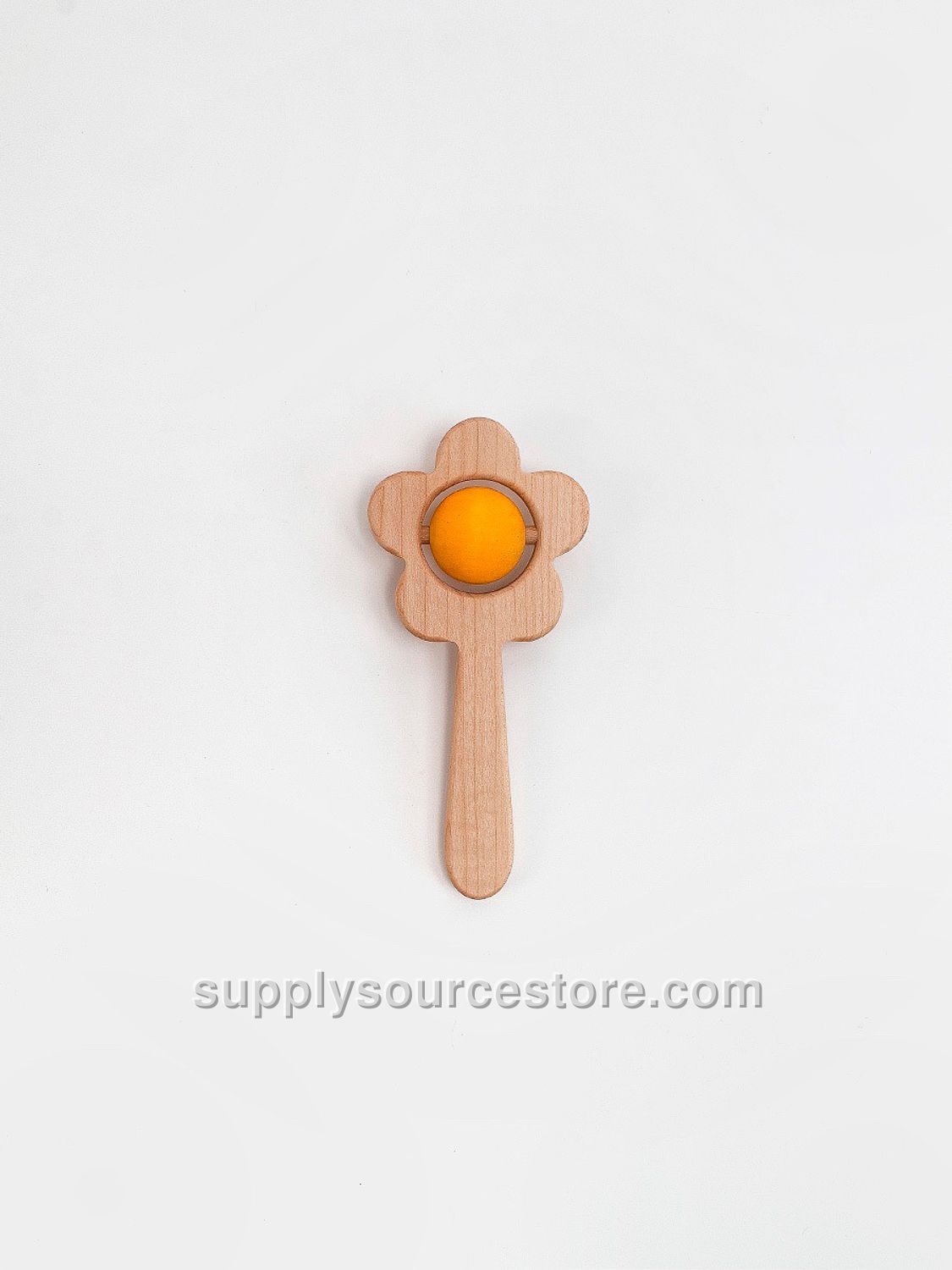 Flower Rattle / Yellow
