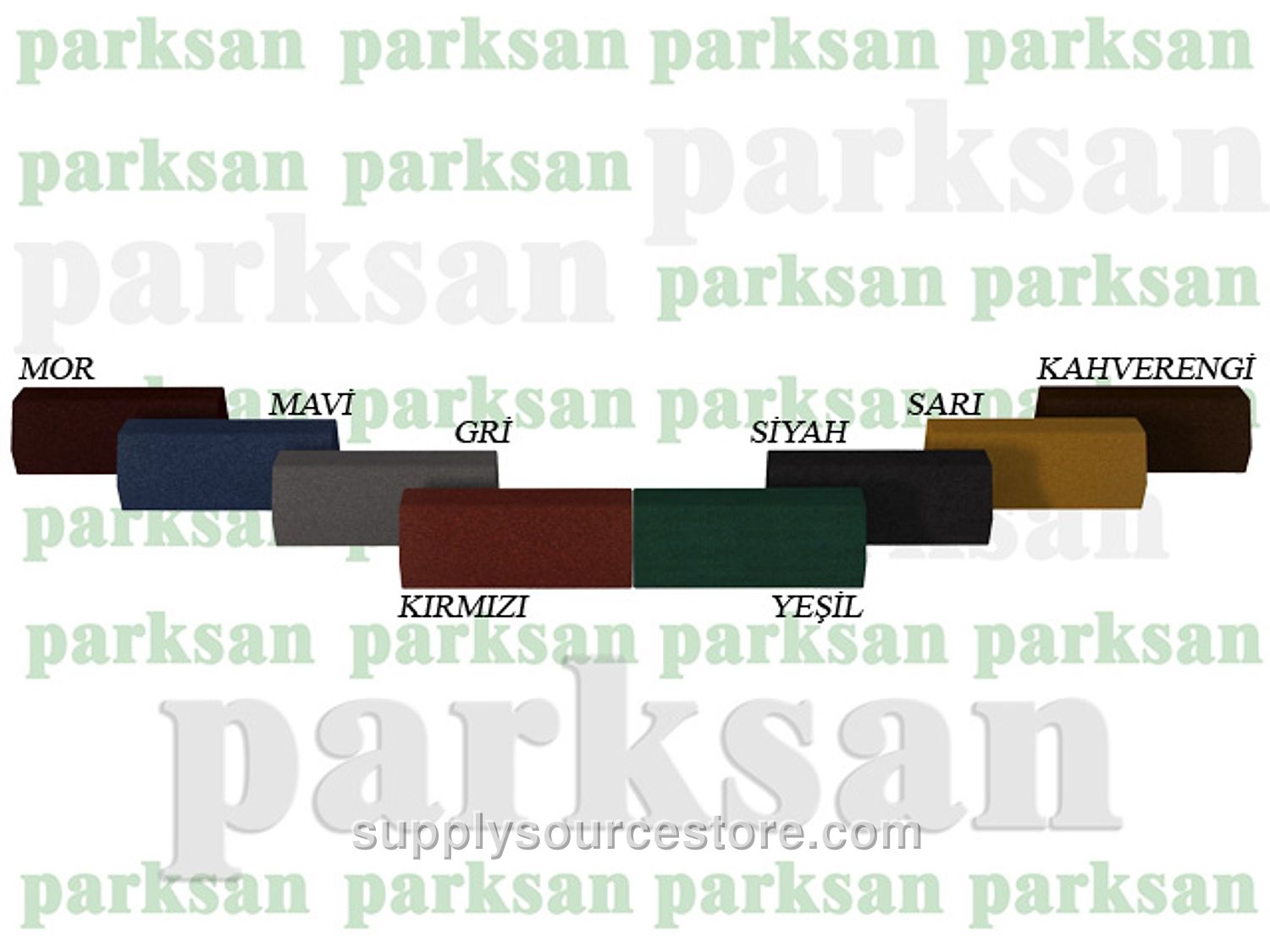 Rubber Border Color Chart