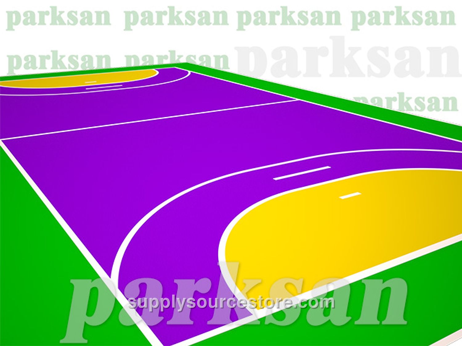02 Acrylic Floor Coating Application (Walking Path – Bicycle Path)