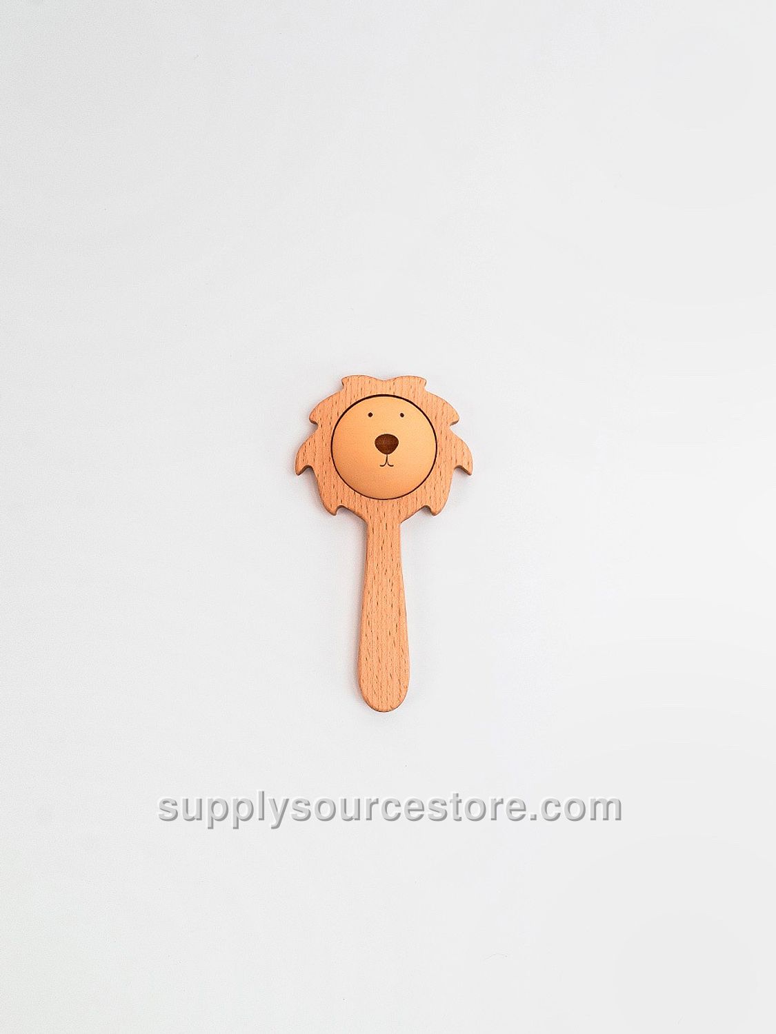Lion rattle / Beige