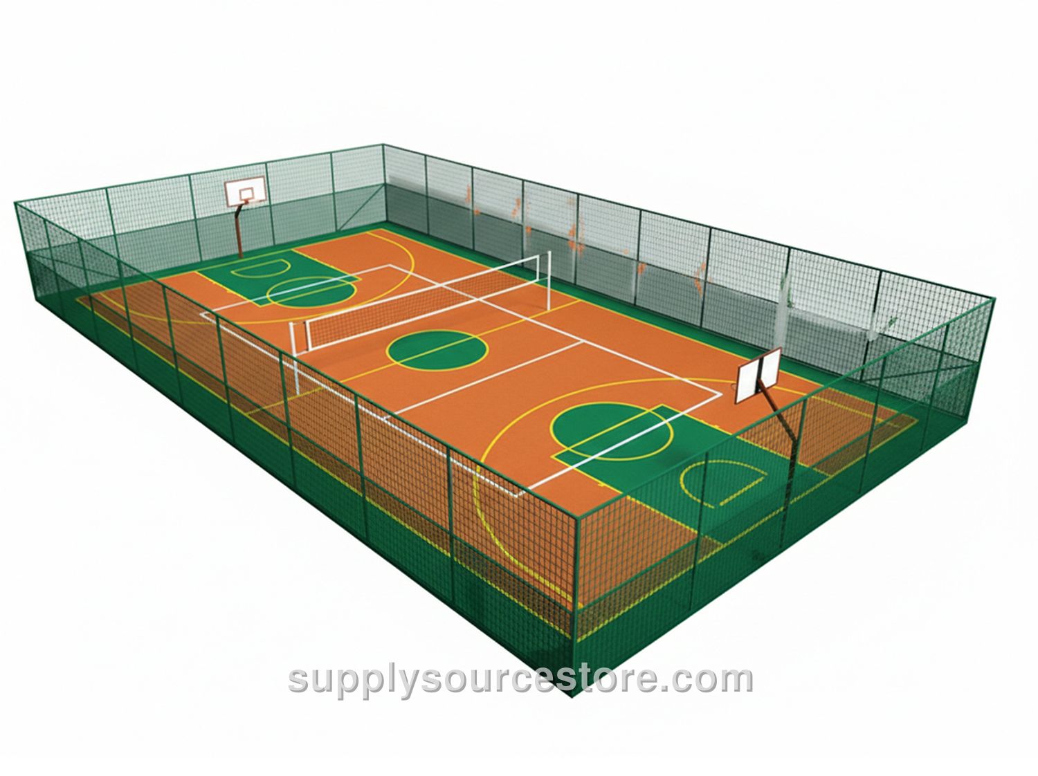 Multi-Purpose Sports Court (Basketball & Tennis)