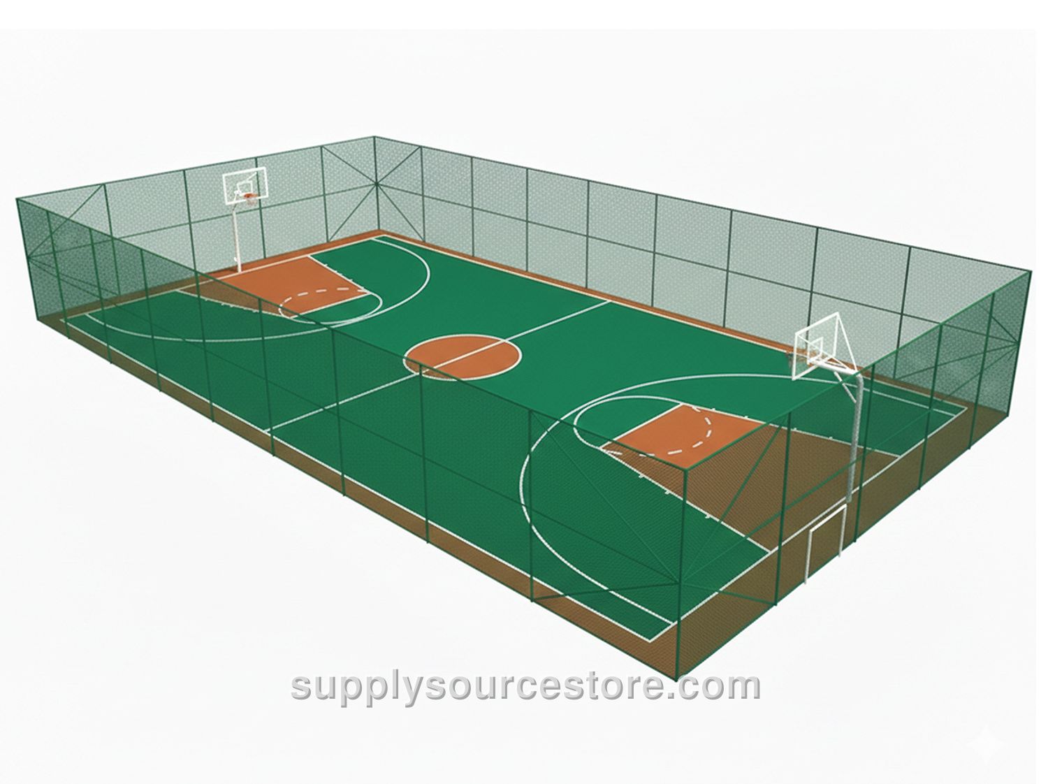Standard Basketball Court