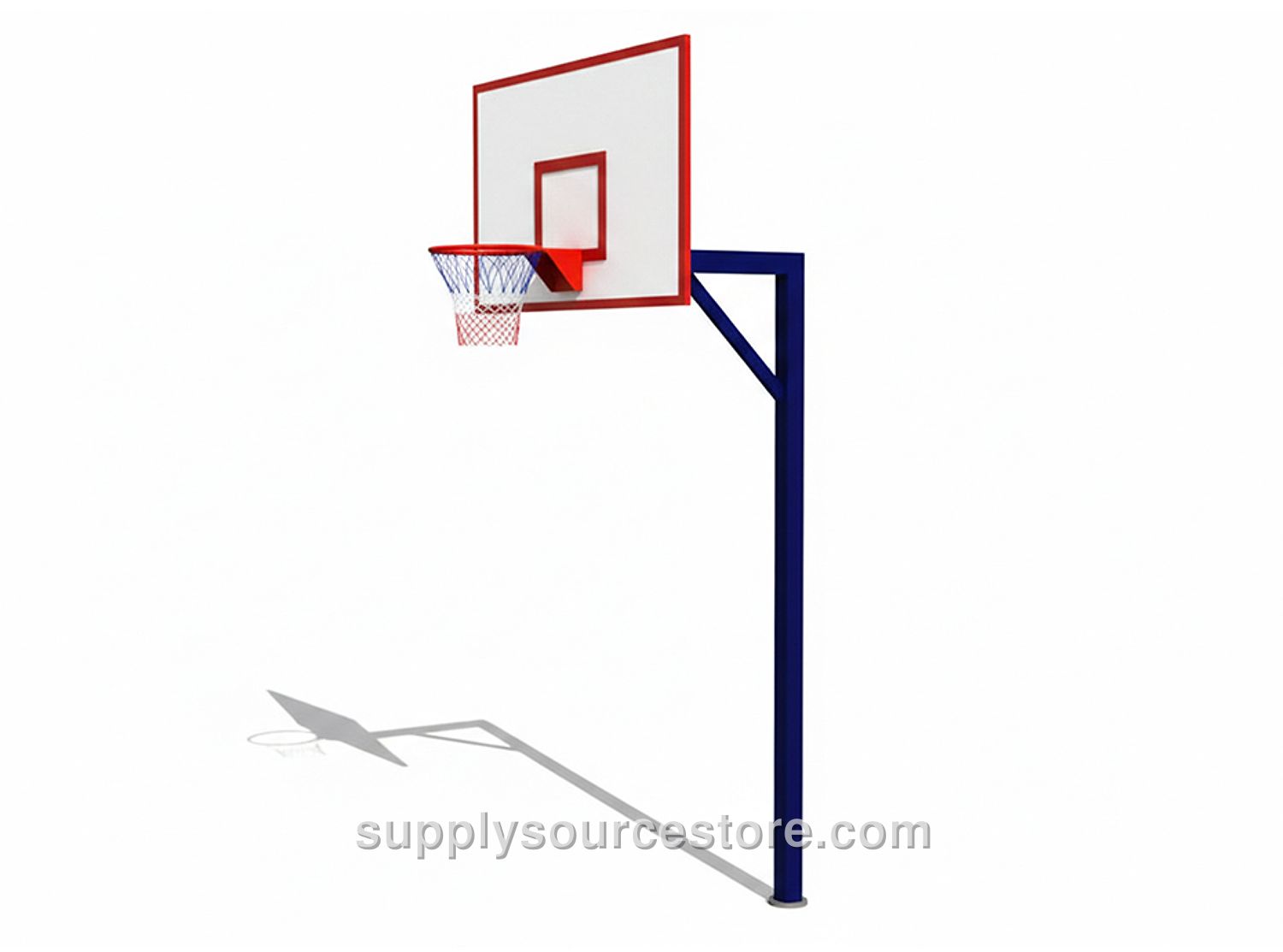 Fiber Backboard Basketball Hoop (105×180)