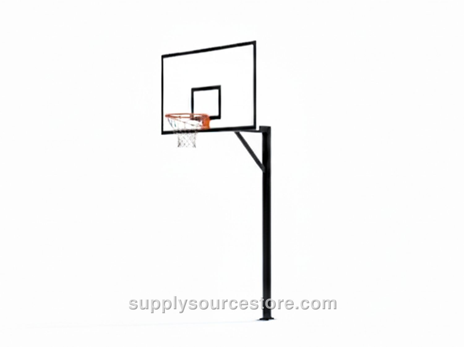 MDF Backboard Basketball Hoop (105×180)