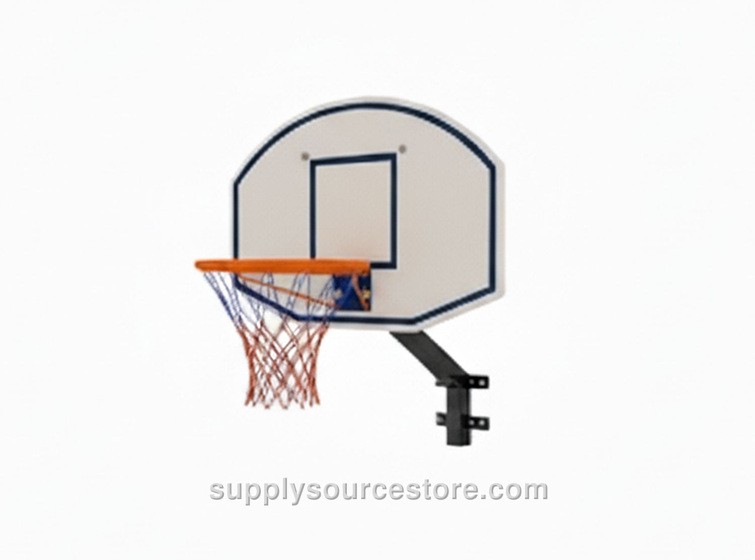 Wall-Mounted Basketball Hoop Fiber Backboard (90×120)