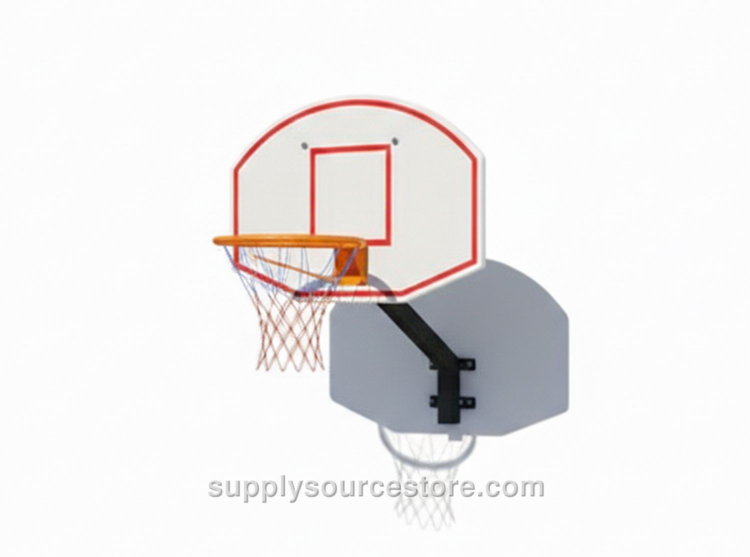 Wall-Mounted Basketball Hoop MDF Backboard (70×110)
