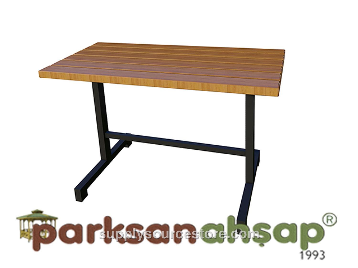 Wood – Rectangular Wooden Table (Profile Leg) 120(L) x 60(W) x 75(H)