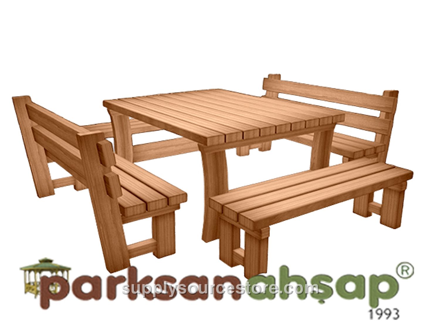 Garden Furniture Seating Set 250(L) x 248(W) x 75(H)