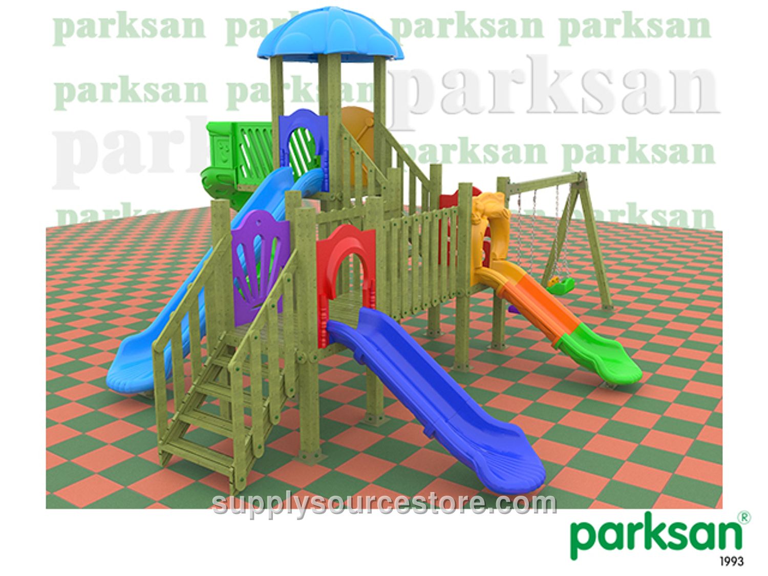 Wooden Playground Set (Classic Series)