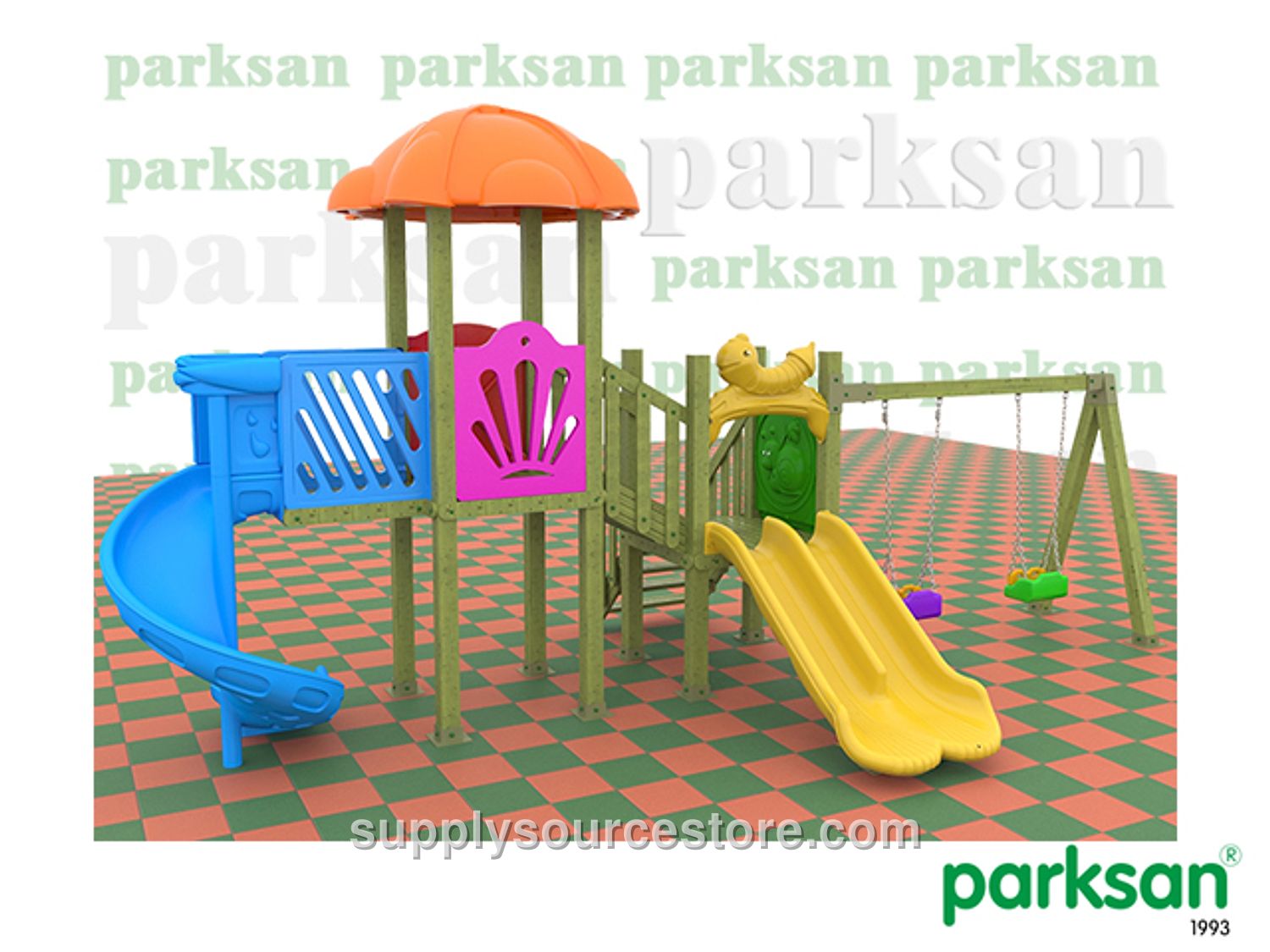 Wooden Playground Set (Classic Series)