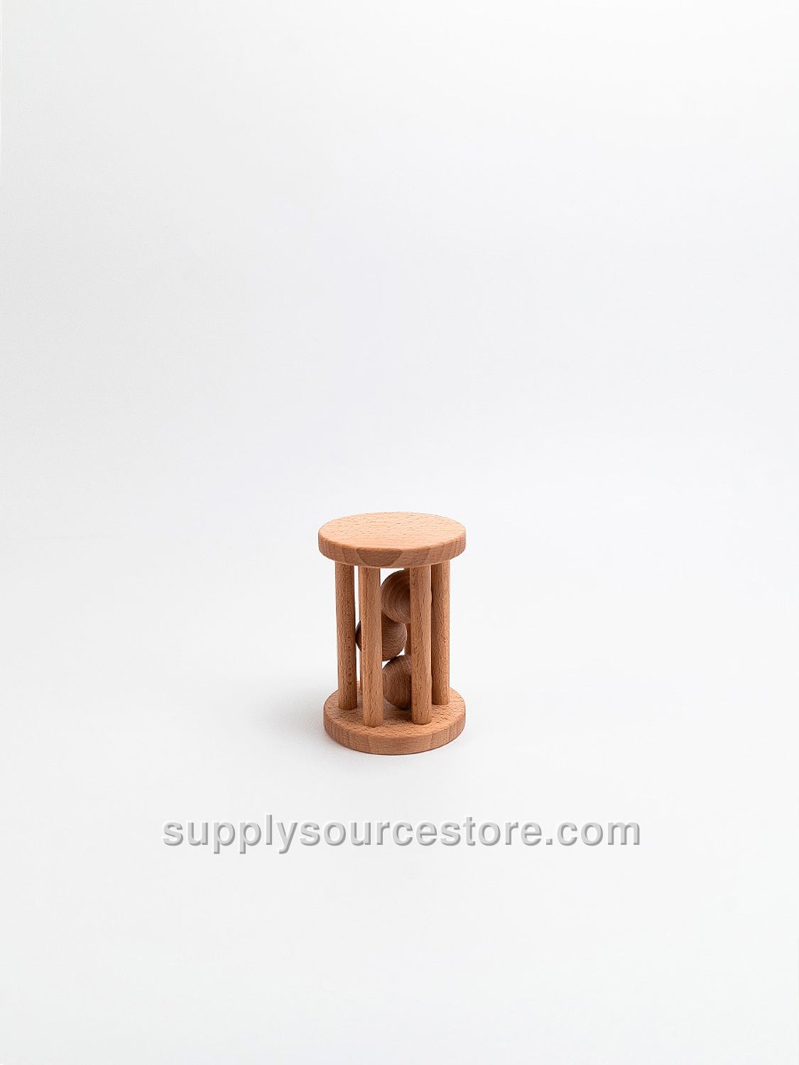 Balls rolling rattle / Natural