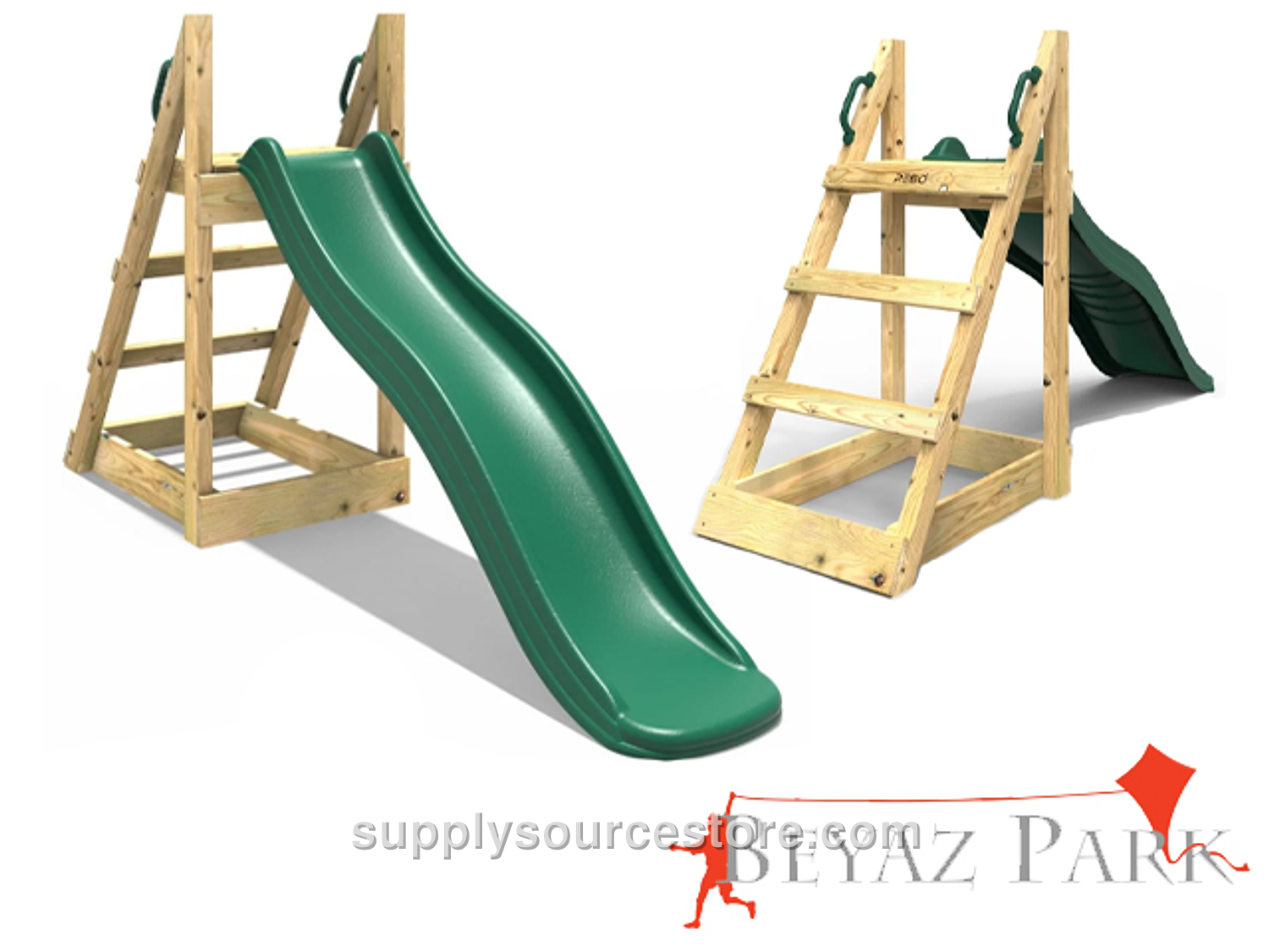 White Park 30901 Wooden Garden Slide