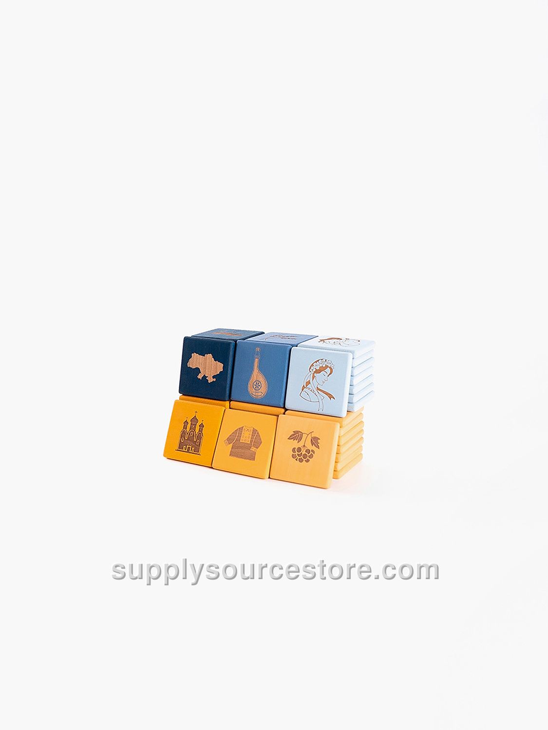 Memory game "Ukrainian symbols"