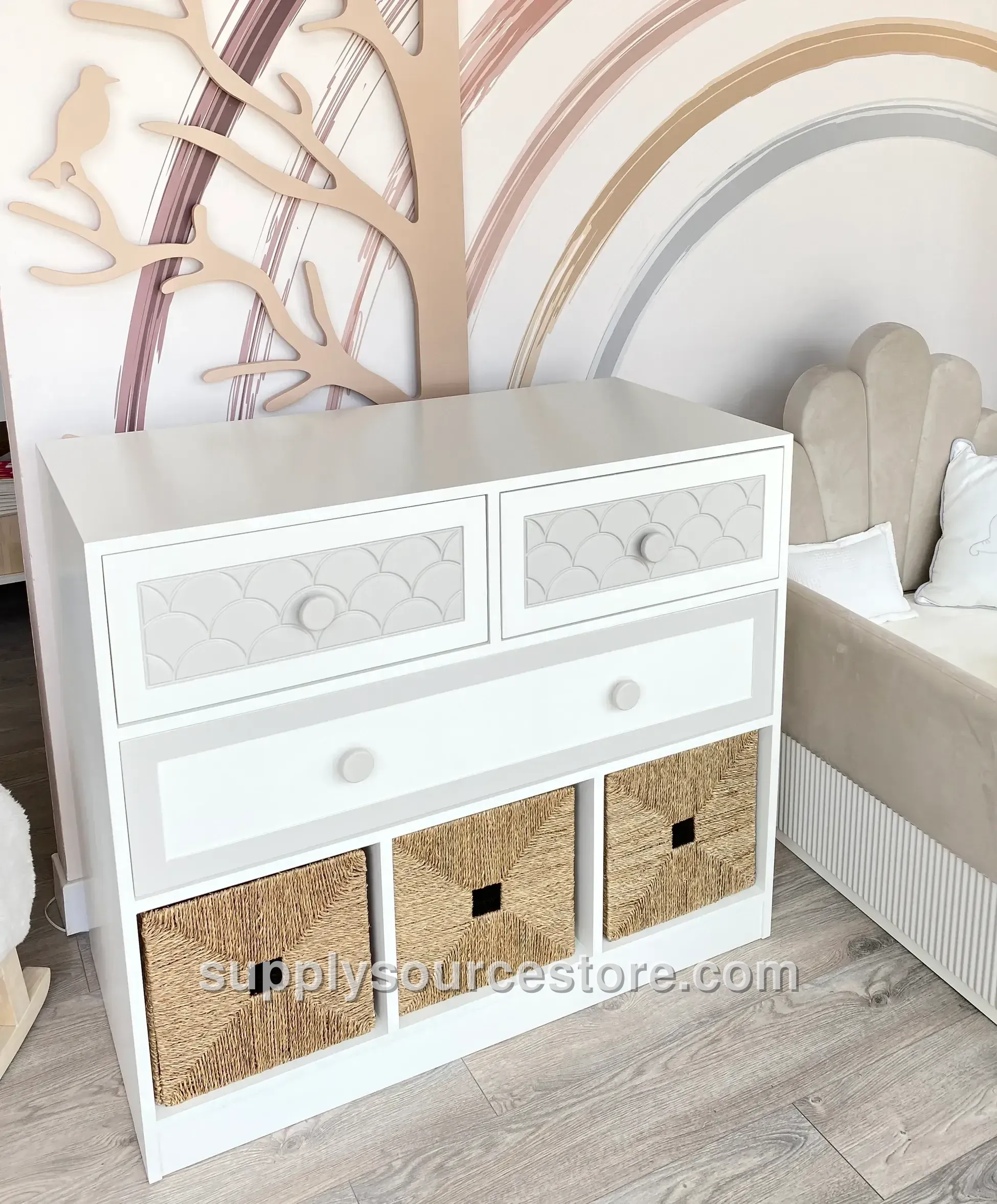 Olive Series Basket Chiffonier