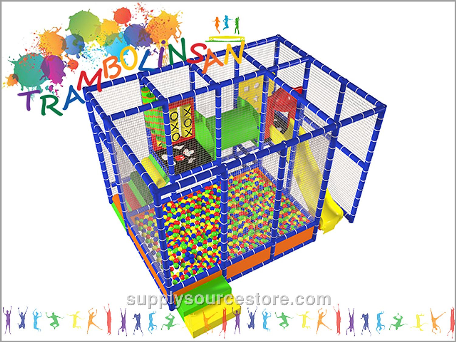 40093 – Colorful Pool Balls 500 Pack
