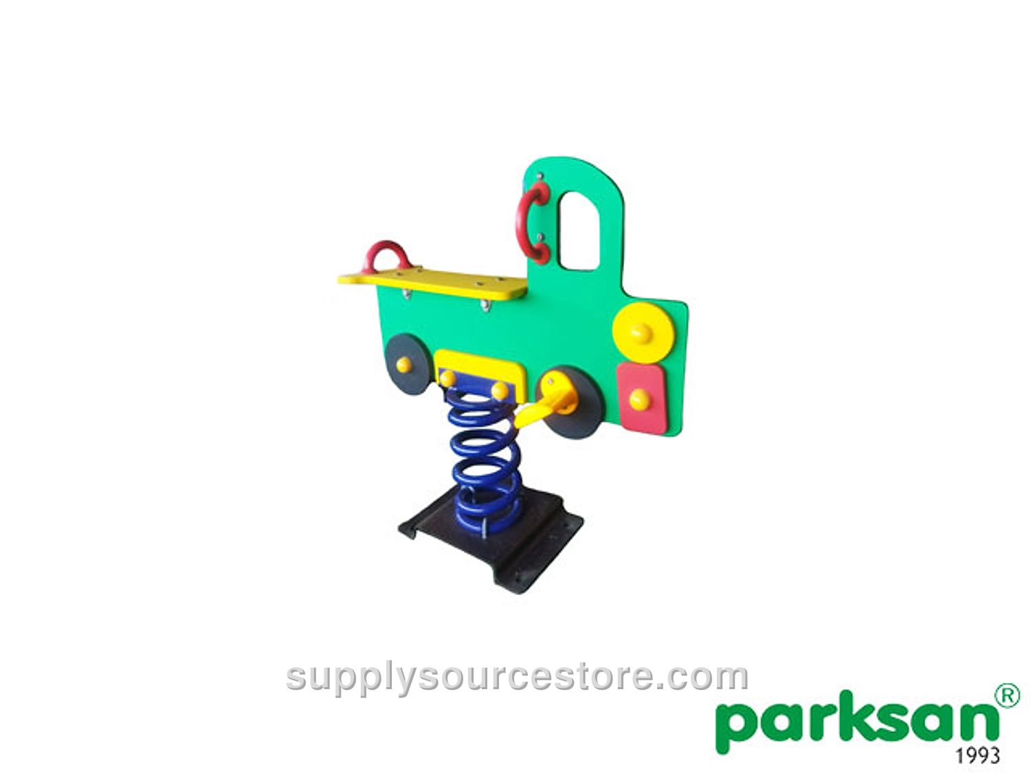 Spring Playground Bouncer / Pick-Up Car (HDPE)