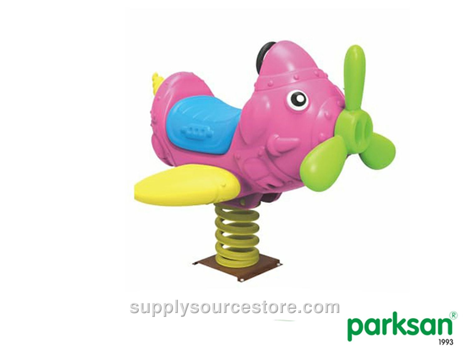 Spring Rider Bouncy Propeller Airplane (Polyethylene)