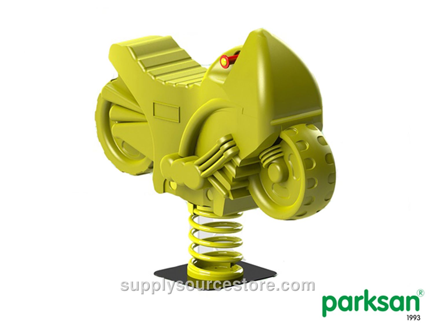 Spring Playground Bounce Race Motor (Polyethylene)