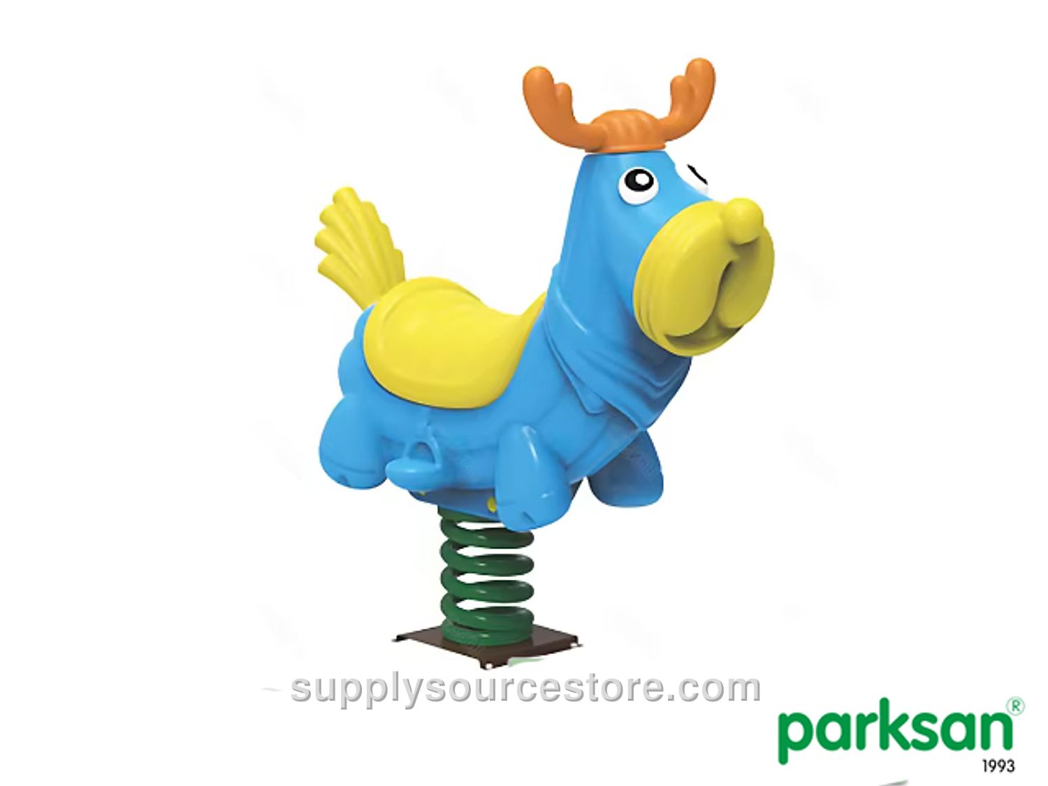 Spring Bouncy Deer Playground (Polyethylene)