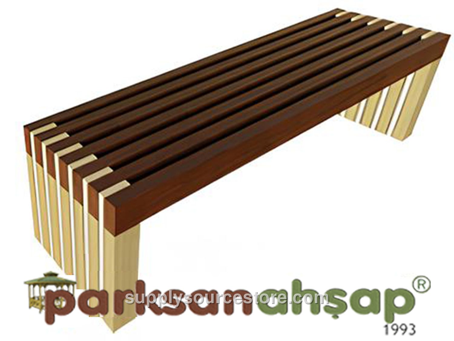 Wood Bench 180(L) x 45(W) x 45(H)