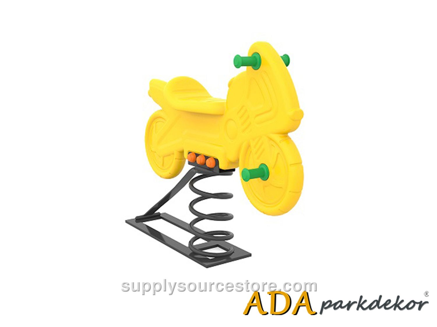 Economical Polyethylene Spring Park Bouncy (Motor-Patterned)